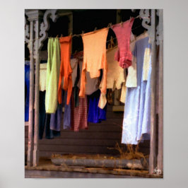 Oranje Turtlenecks op een Alton Line Poster