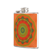 Oranje Twirl Heupfles (Links)