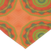 Oranje Twirl Tafelkleed (Gekanteld)