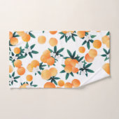 Oranje Twist-blokjes #6 #tropisch #fruit Bad Handdoek (Handdoek)