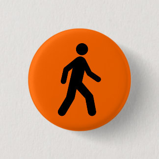 oranje u blij ronde button 3,2 cm