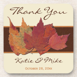 Oranje, uit voorgeheugen gedroogd Onderzetter met 