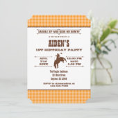 Oranje uitnodiging tot het indienen van voorstelle (Staand voorkant)