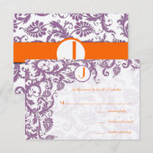 Oranje uitnodiging tot het indienen van weddenscha (Voorkant / Achterkant)