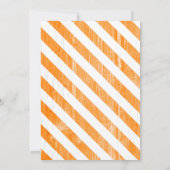 Oranje uitnodigingen tot weduwschap (Achterkant)