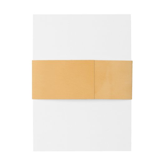 Oranje Uitnodigingen Wikkel (Achterkant Voorbeeld)