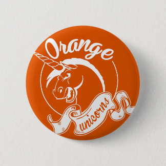 Oranje Unicorns Team Button
