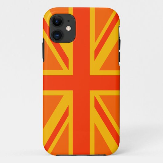 Oranje Unievaartuig Britse vlag Case-Mate iPhone Case (Achterkant)