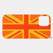 Oranje Unievaartuig Britse vlag Case-Mate iPhone Case (Achterkant (horizontaal))