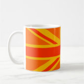 Oranje Unievaartuig Britse vlag Koffiemok (Links)