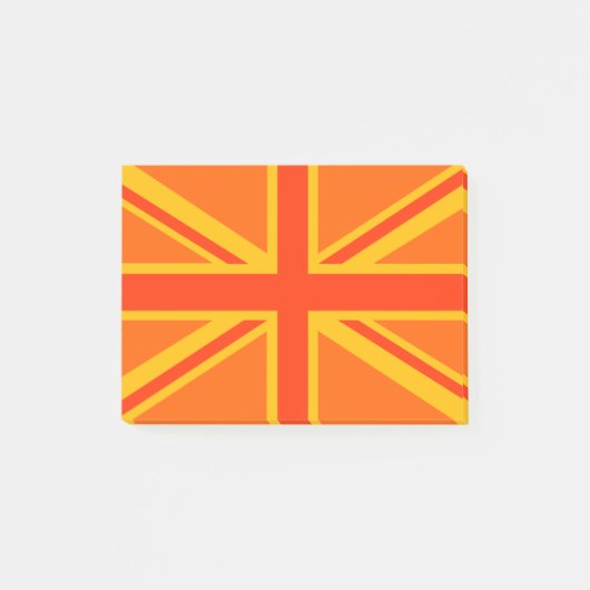 Oranje Unievaartuig Britse vlag Post-it® Notes (Voorkant)
