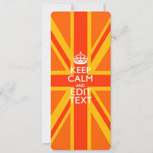 Oranje Unievaartuig Britse vlag Swag (Voorkant)