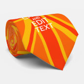 Oranje Unievaartuig Britse vlag Swag Stropdas (Opgerold)