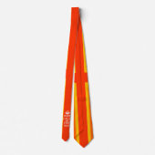 Oranje Unievaartuig Britse vlag Swag Stropdas (Achterkant)