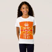 Oranje Unievaartuig Britse vlag Swag T-shirt (Voorkant volledig)