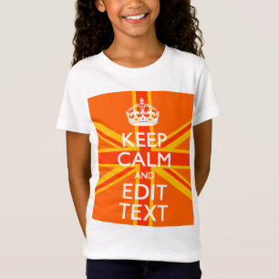Oranje Unievaartuig Britse vlag Swag T-shirt