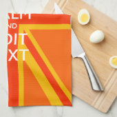 Oranje Unievaartuig Britse vlag Swag Theedoek (Quarter Fold)