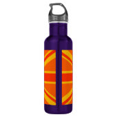 Oranje Unievaartuig Britse vlag Swag Waterfles (Achterkant)