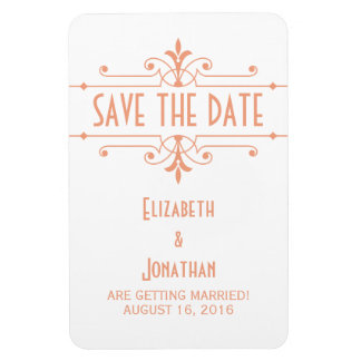 Oranje v2 Fancy Versiering sparen de Magneet van d