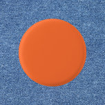 Oranje vaste kleuren verbranden ronde button 3,2 cm<br><div class="desc">Oranje vaste kleuren verbranden</div>