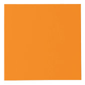 Oranje vaste kleurenfotokubus kubus (Rechts)