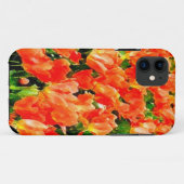 Oranje veld van tulpen Case-Mate iPhone case (Achterkant (horizontaal))