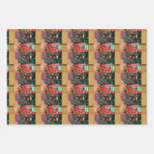 Oranje vellen papier voor omhulling, vellen 3 (Voorkant)