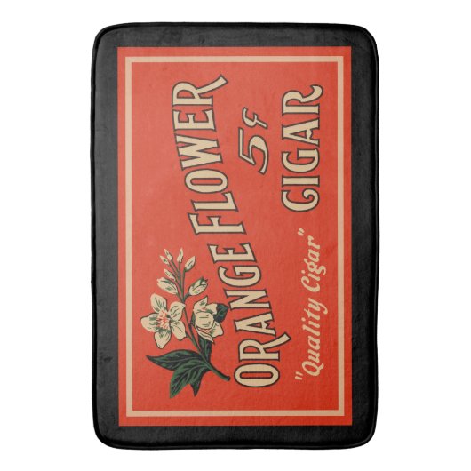 Oranje ventilator badmat (Voorkant Verticaal)