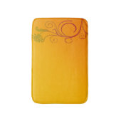 Oranje ventilator badmat (Voorkant Verticaal)