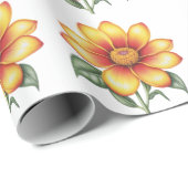 Oranje ventilator cadeaupapier (Rol Hoek)