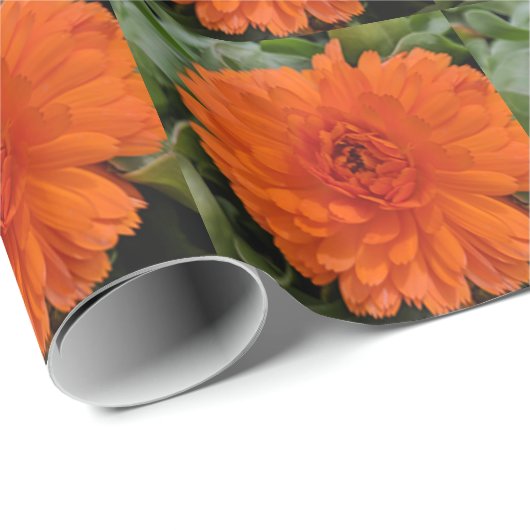 Oranje ventilator cadeaupapier (Rol Hoek)