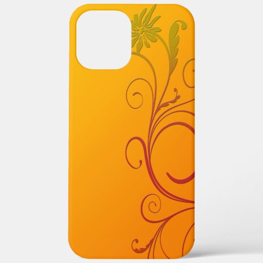 Oranje ventilator Case-Mate iPhone case (Achterkant)