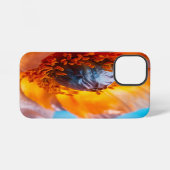 Oranje ventilator iPhone hoesje (Achterkant horizontaal)