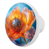 Oranje ventilator keramische knop (Rechts)