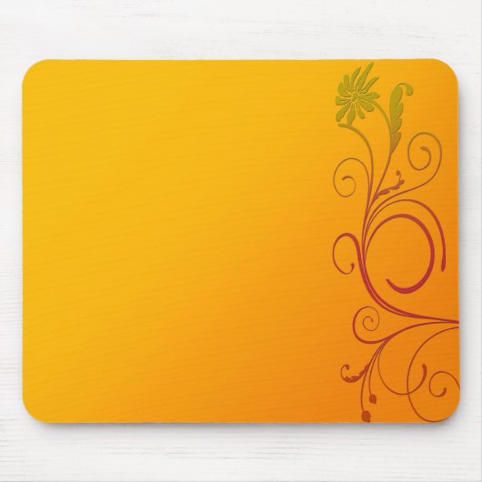 Oranje ventilator muismat (Voorkant)