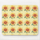 Oranje ventilator muismat (Voorkant)