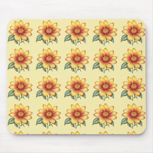 Oranje ventilator muismat (Voorkant)