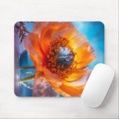 Oranje ventilator muismat (Met muis)