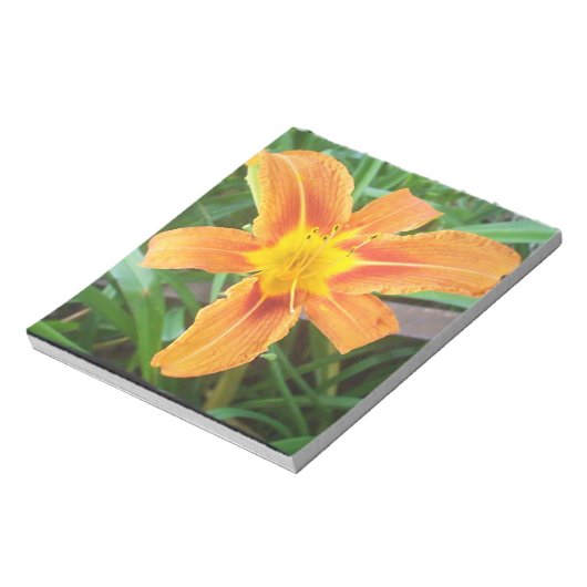 Oranje ventilator notitieblok (Linkerzijde)