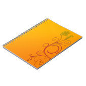 Oranje ventilator notitieboek (Linkerzijde)