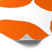 Oranje ventilator poster (Hoek)