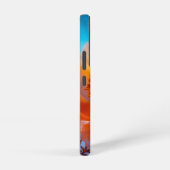 Oranje ventilator samsung galaxy hoesje (Rechterkant)