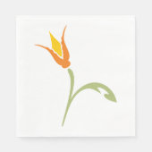 Oranje ventilator servet (Voorkant)