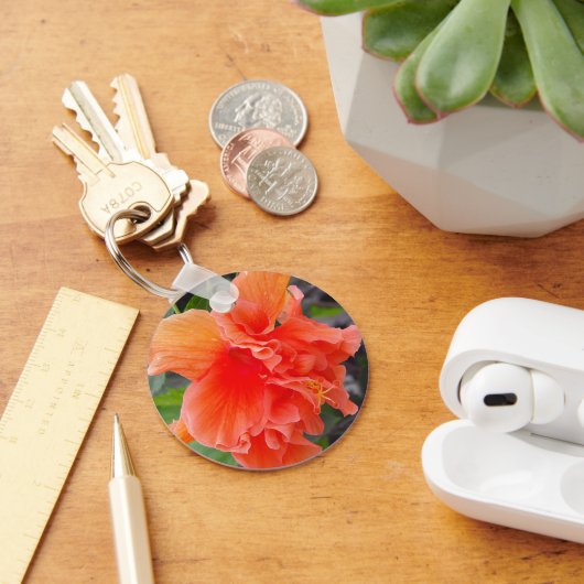 Oranje ventilator sleutelhanger (Bureau)