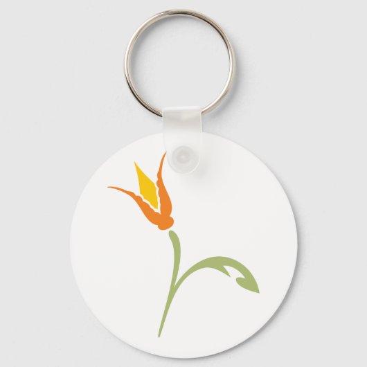 Oranje ventilator sleutelhanger (Achterkant)