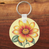 Oranje ventilator sleutelhanger (Achterkant)