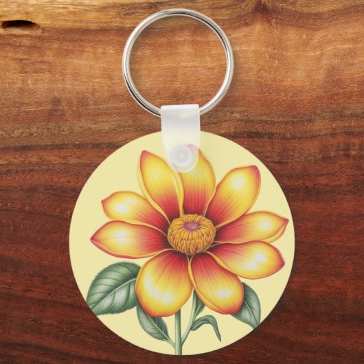 Oranje ventilator sleutelhanger (Achterkant)