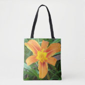 Oranje ventilator tote bag (Voorkant)