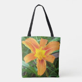 Oranje ventilator tote bag (Achterkant)