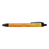 Oranje ventilator zwarte inkt pen (Bovenkant)